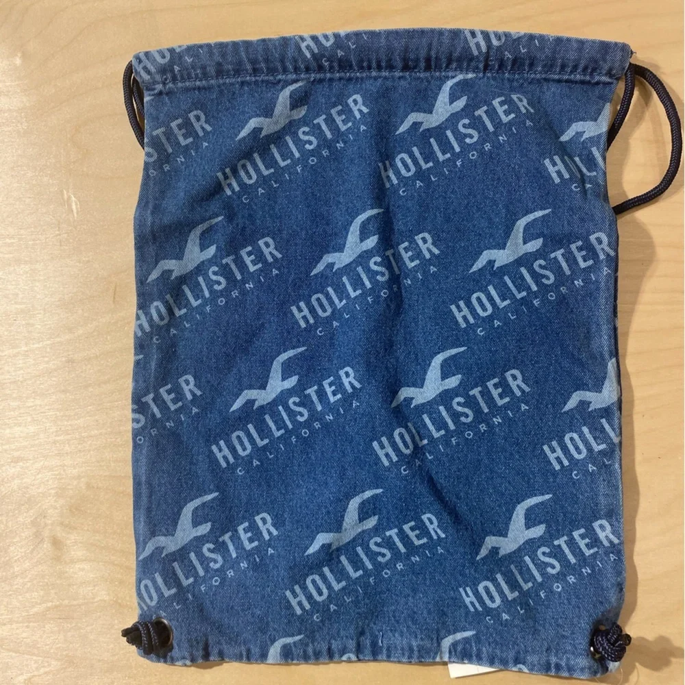 Hollister Denim Backpack Tote (OK)
